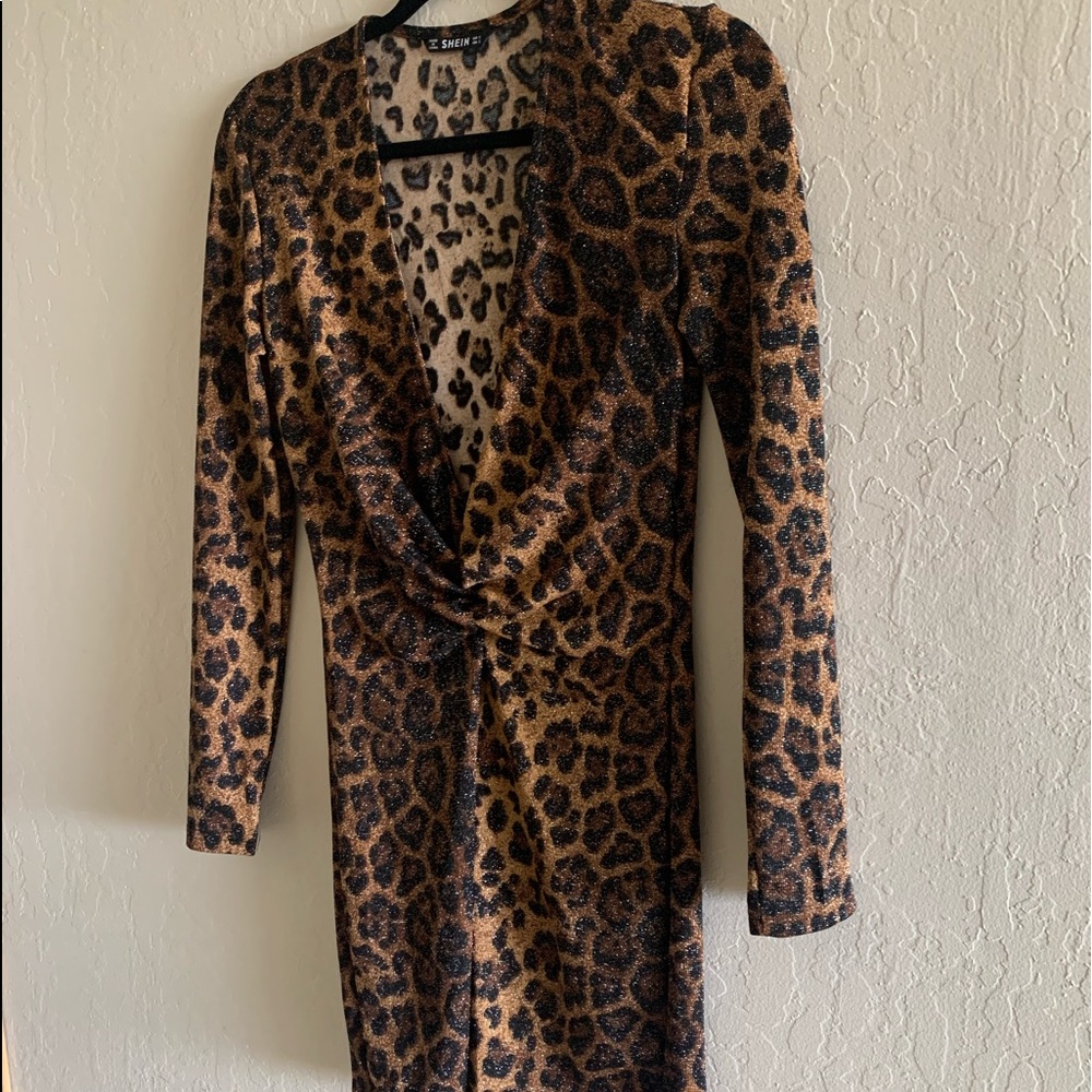 Leopard dress size S